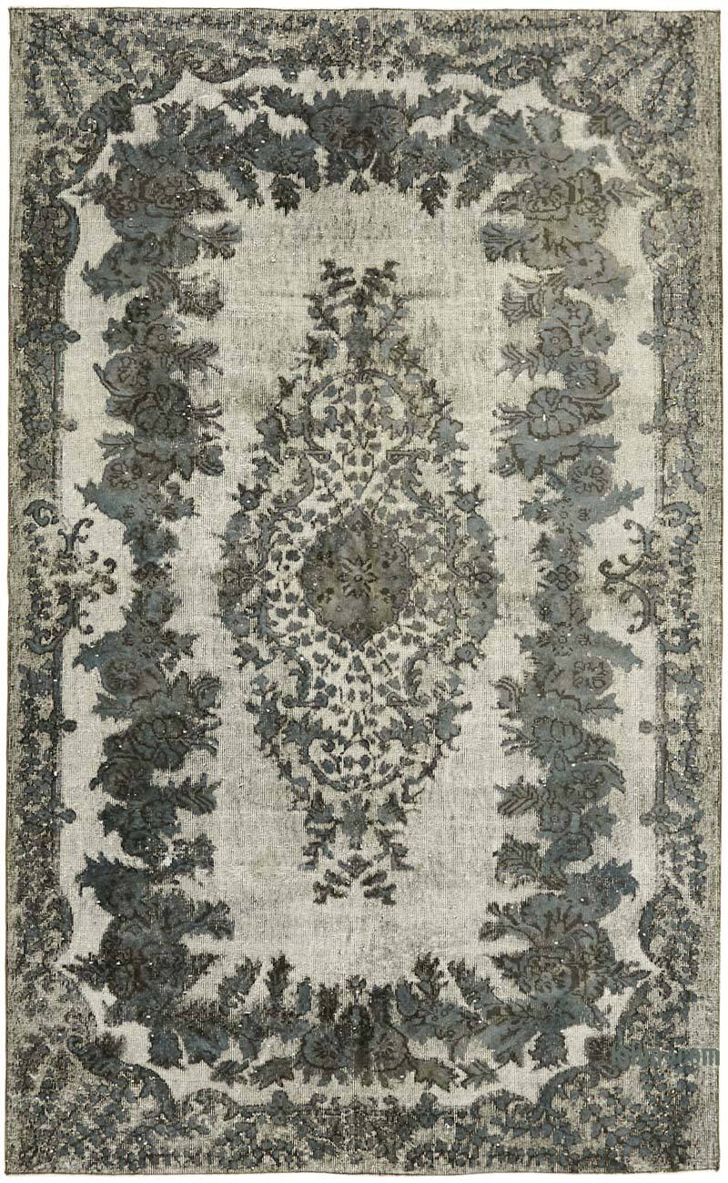 Alfombra Tallada a Mano Sobre Teñida - 181 cm x 288 cm - K0062473