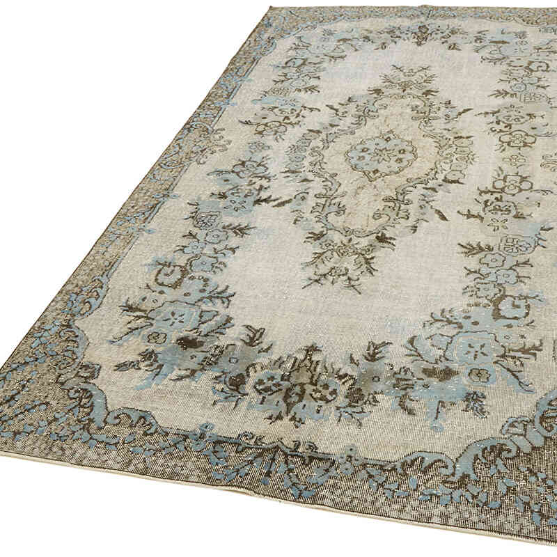 Alfombra Tallada a Mano Sobre Teñida - 177 cm x 320 cm - K0062475