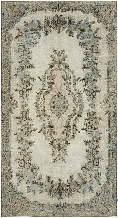 El Oyması Boyalı Halı - 177 cm x 320 cm