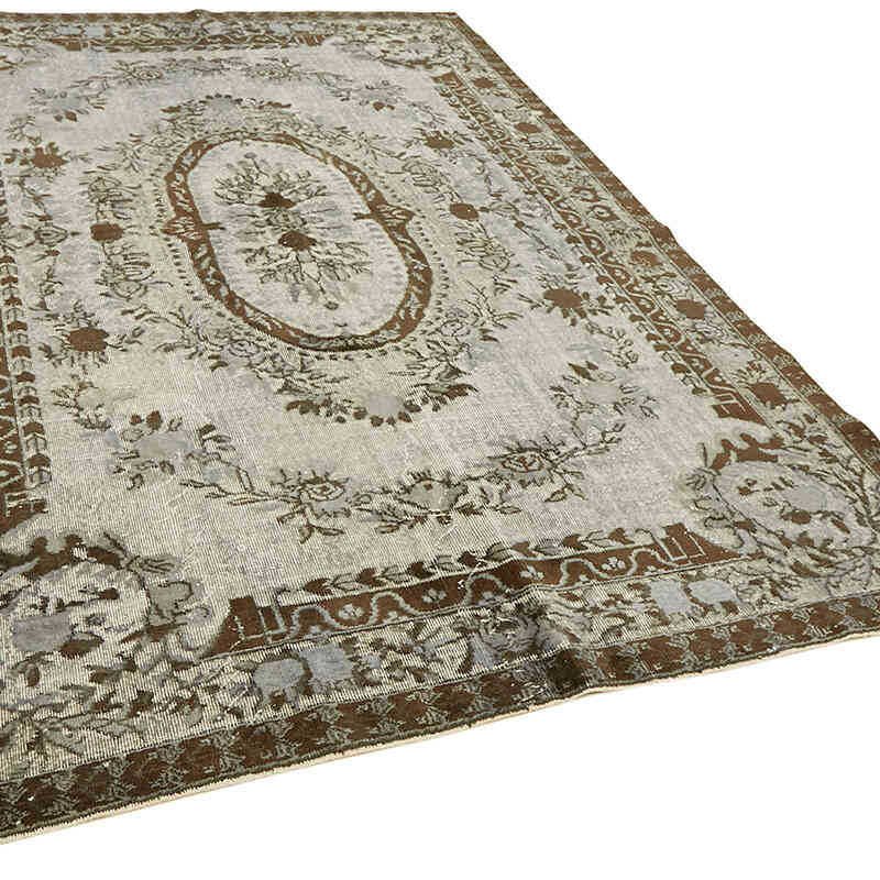 El Oyması Boyalı Halı - 207 cm x 304 cm - K0062476