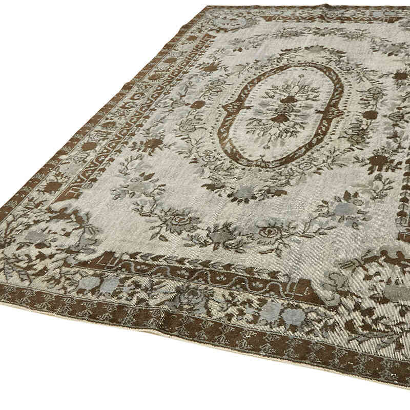 El Oyması Boyalı Halı - 207 cm x 304 cm - K0062476