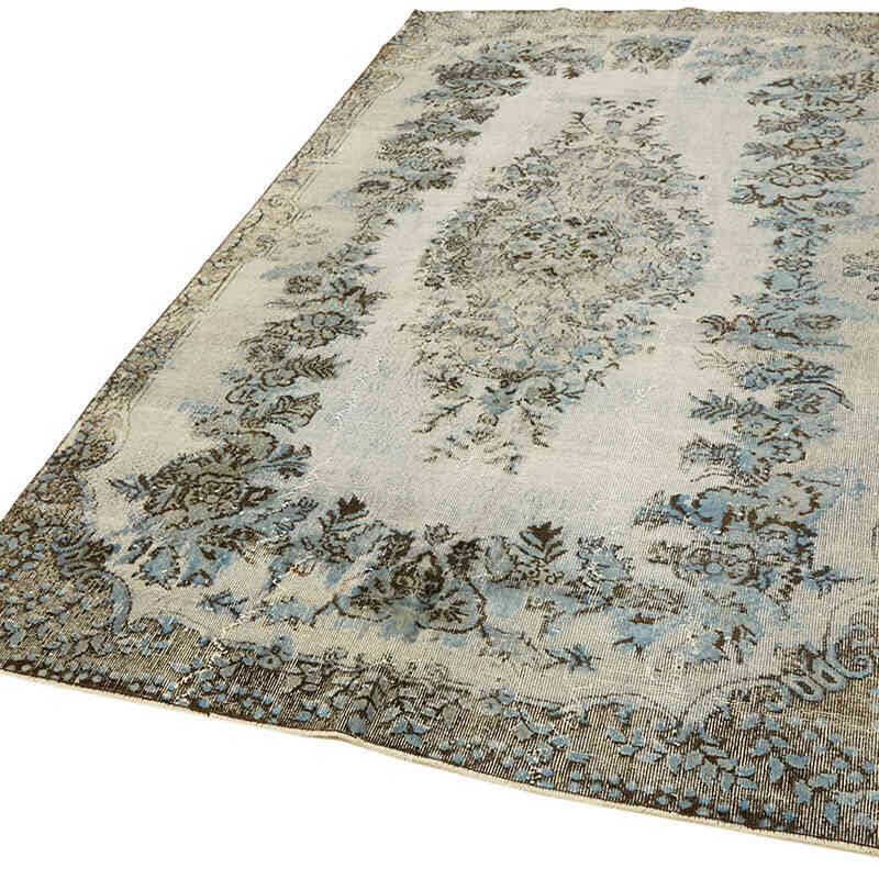 Alfombra Tallada a Mano Sobre Teñida - 173 cm x 284 cm - K0062479