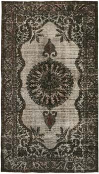 El Oyması Boyalı Halı - 175 cm x 302 cm