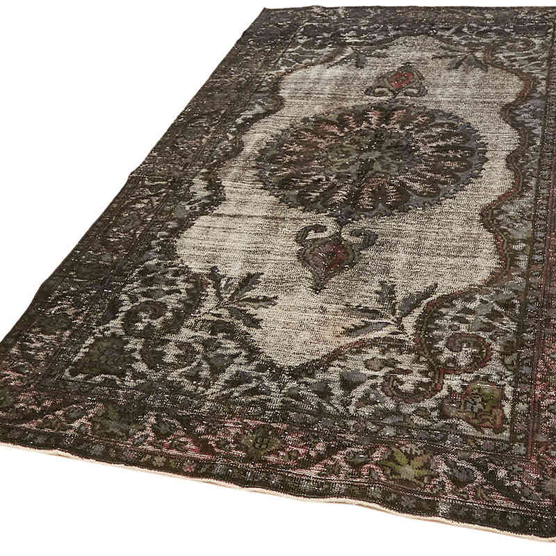 El Oyması Boyalı Halı - 175 cm x 302 cm - K0062482
