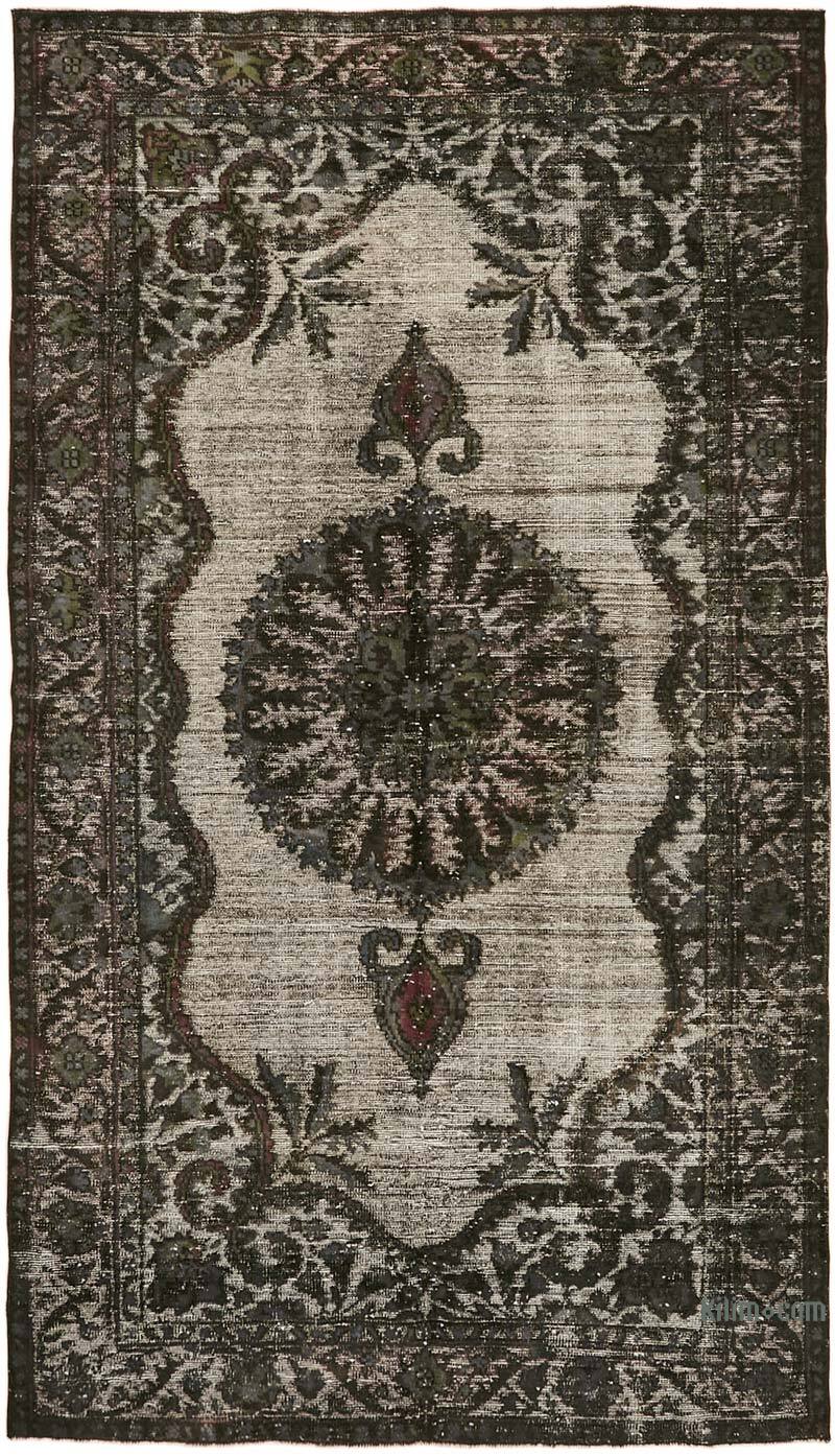 El Oyması Boyalı Halı - 175 cm x 302 cm - K0062482