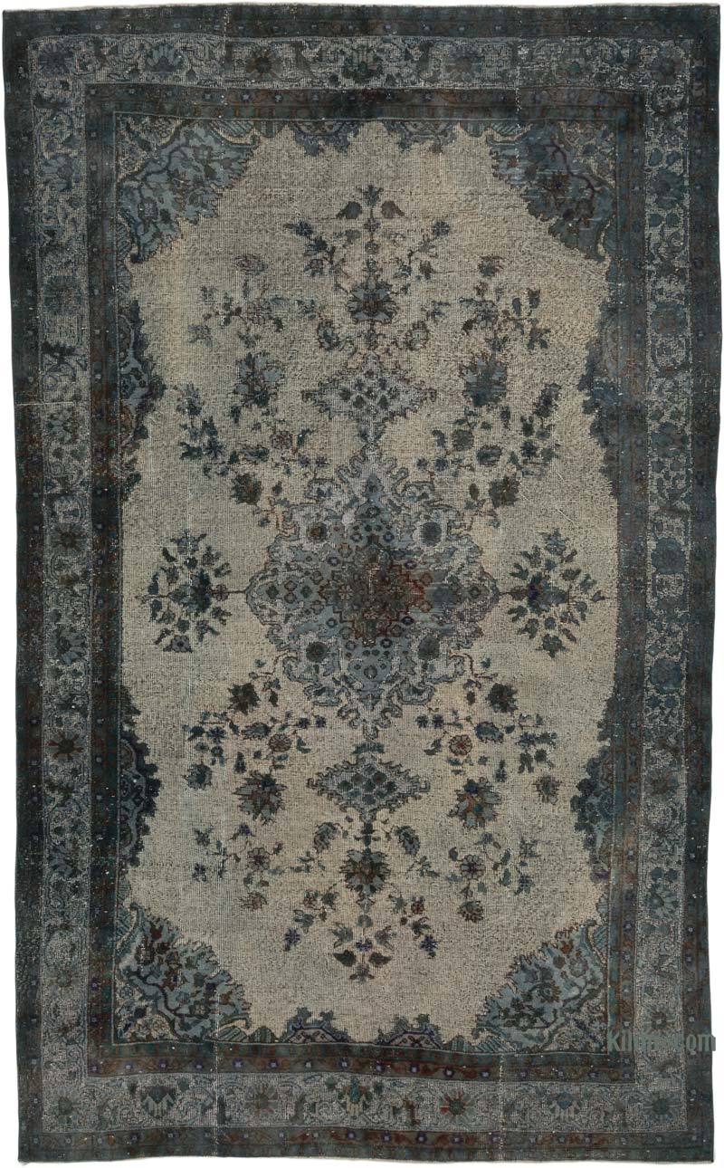 El Oyması Boyalı Halı - 203 cm x 324 cm - K0062484