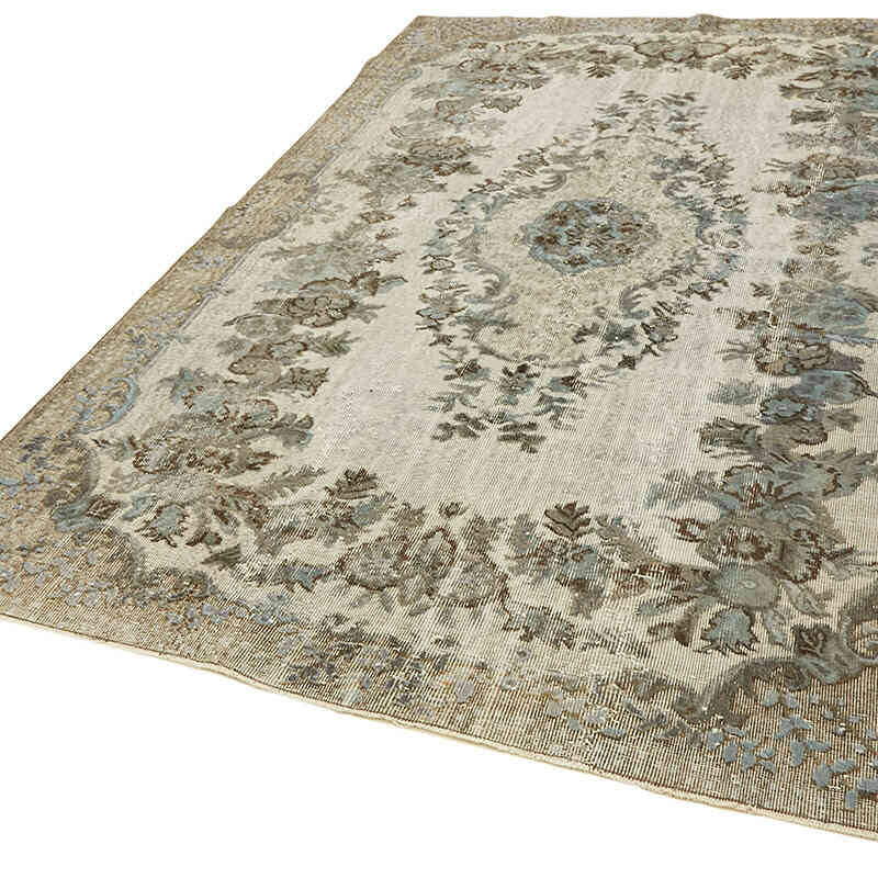 El Oyması Boyalı Halı - 195 cm x 283 cm - K0062486
