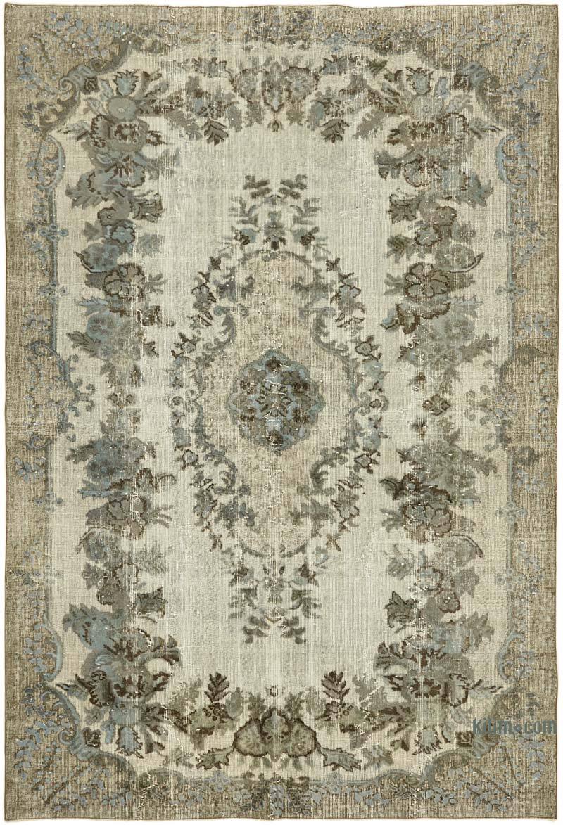 El Oyması Boyalı Halı - 195 cm x 283 cm - K0062486