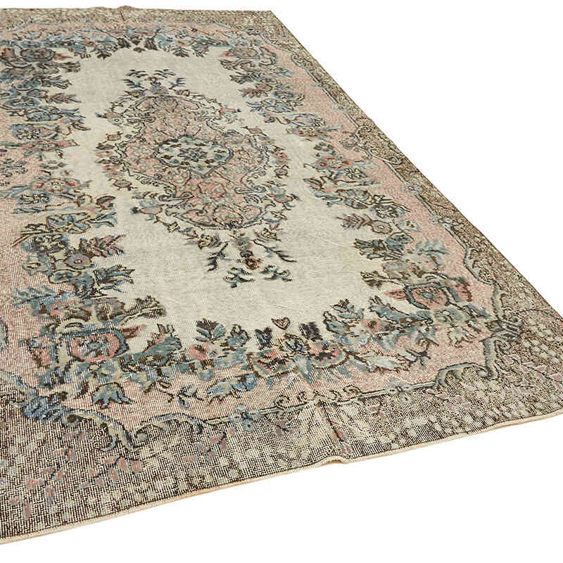 El Oyması Boyalı Halı - 180 cm x 294 cm - K0062487