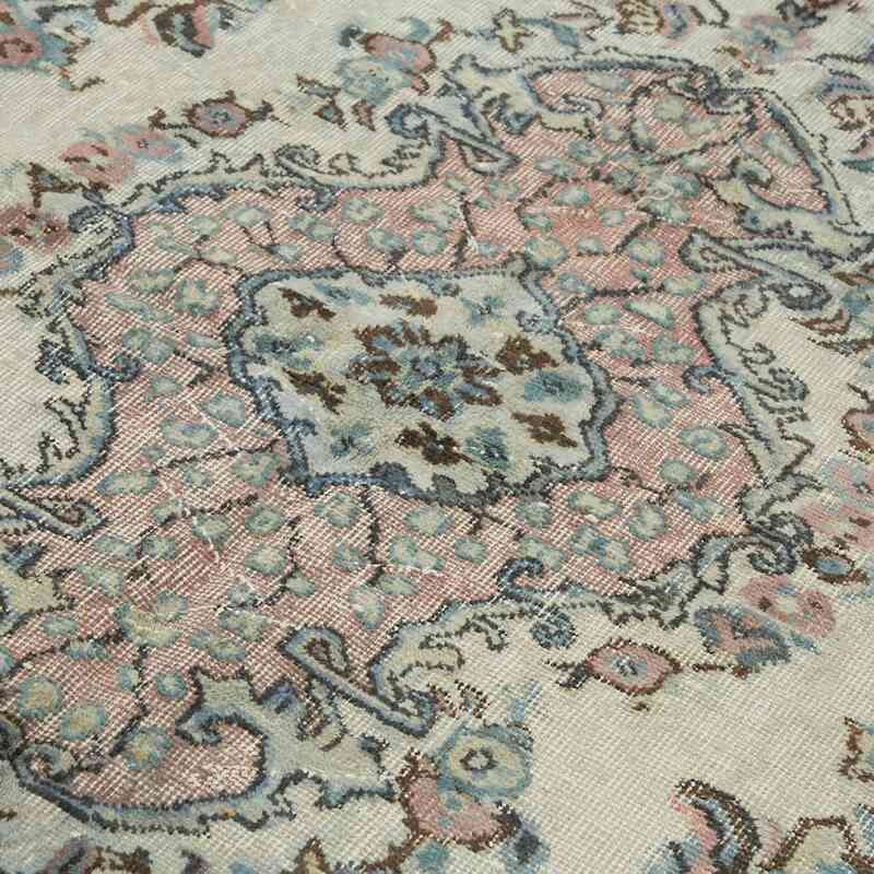 Hand Carved Over-Dyed Rug - 5' 11" x 9' 8" (71 in. x 116 in.) - K0062487