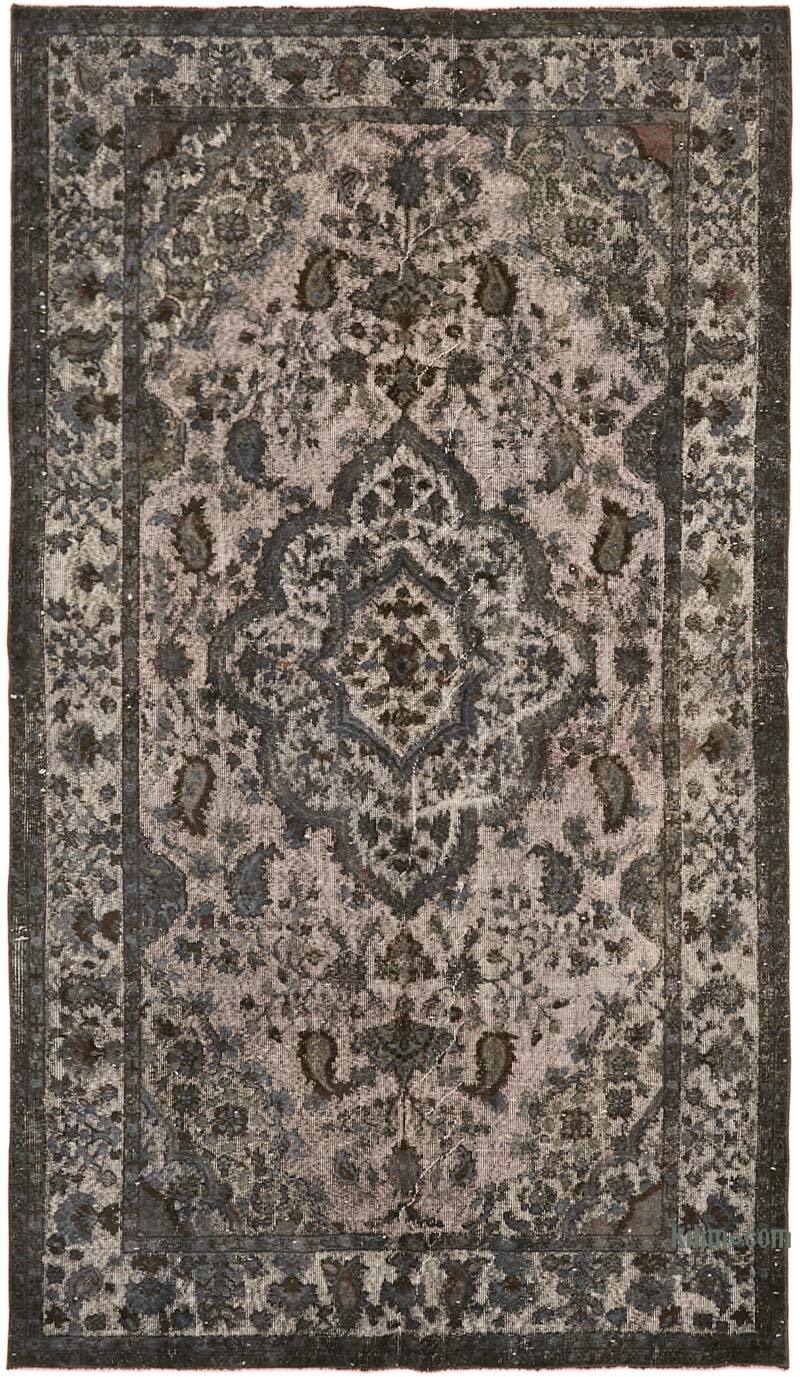 El Oyması Boyalı Halı - 176 cm x 298 cm - K0062493