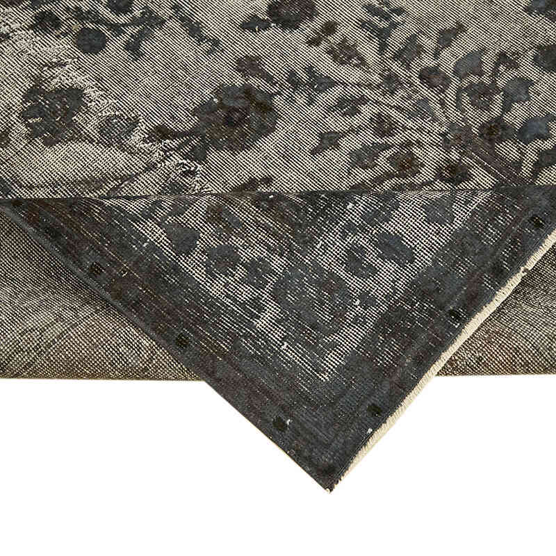 Hand Carved Over-Dyed Rug - 6'  x 9' 5" (72" x 113") - K0062495