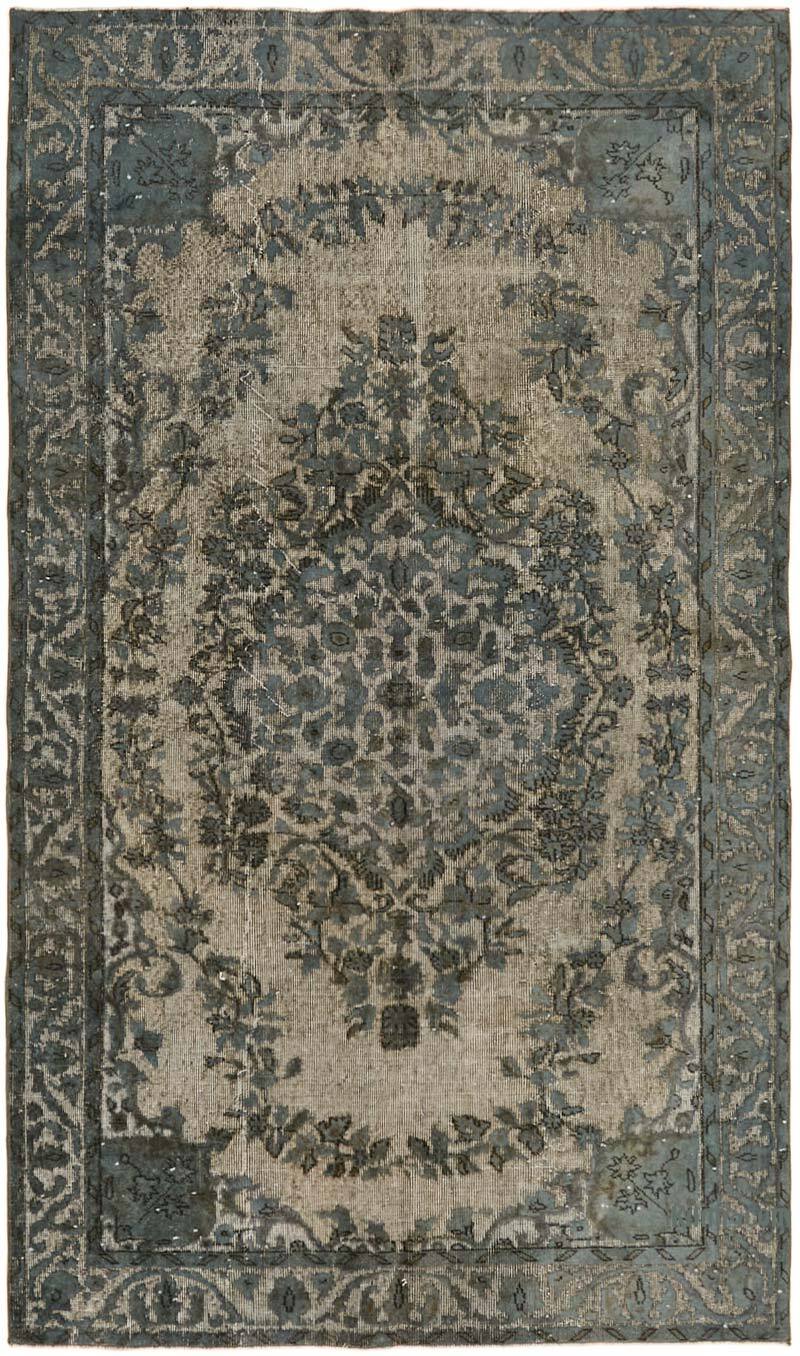 El Oyması Boyalı Halı - 165 cm x 274 cm - K0062496