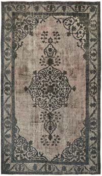 El Oyması Boyalı Halı - 158 cm x 267 cm