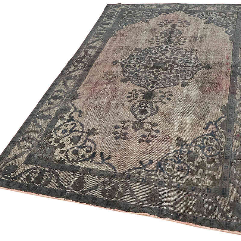 El Oyması Boyalı Halı - 158 cm x 267 cm - K0062497