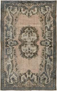 El Oyması Boyalı Halı - 210 cm x 326 cm