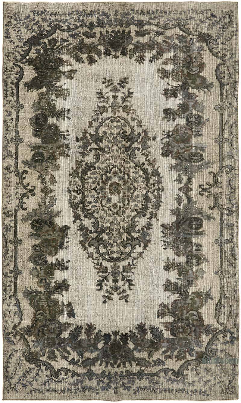 El Oyması Boyalı Halı - 181 cm x 292 cm - K0062500