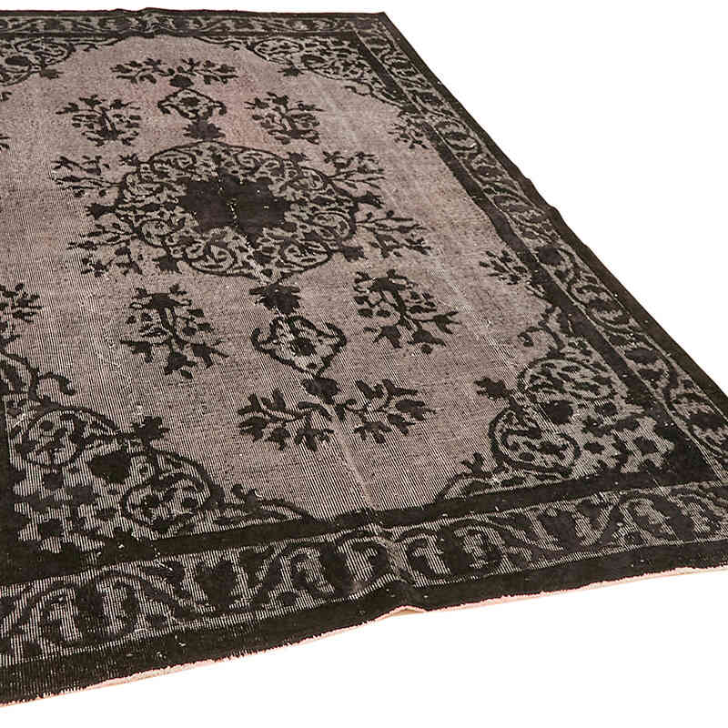 Alfombra Tallada a Mano Sobre Teñida - 173 cm x 244 cm - K0062501