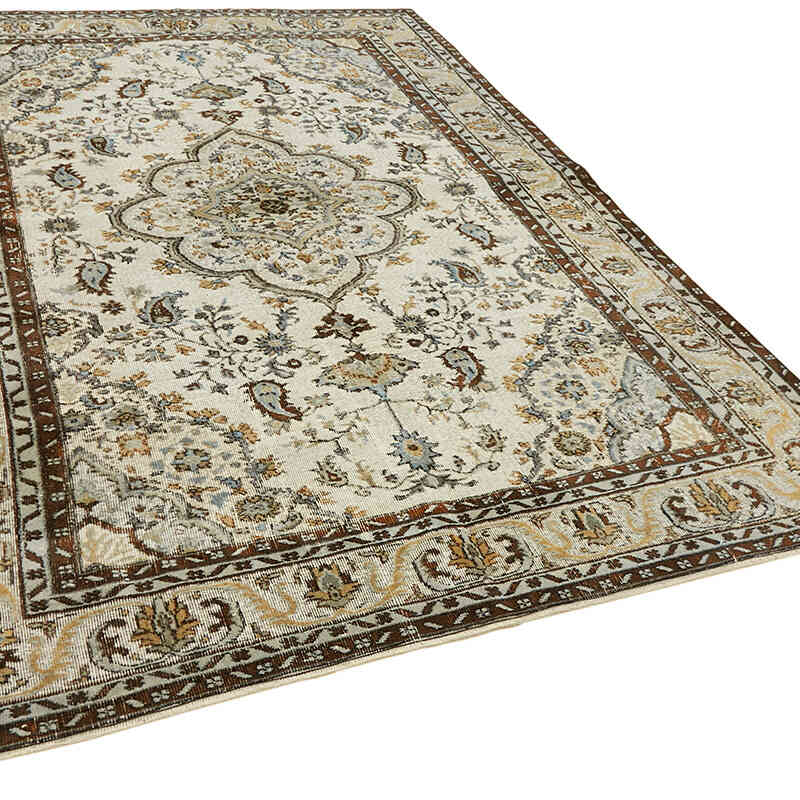 El Oyması Boyalı Halı - 211 cm x 287 cm - K0062505