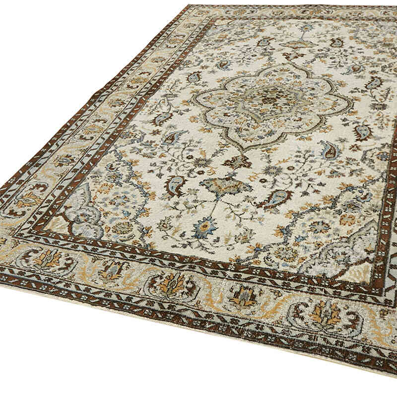 El Oyması Boyalı Halı - 211 cm x 287 cm - K0062505