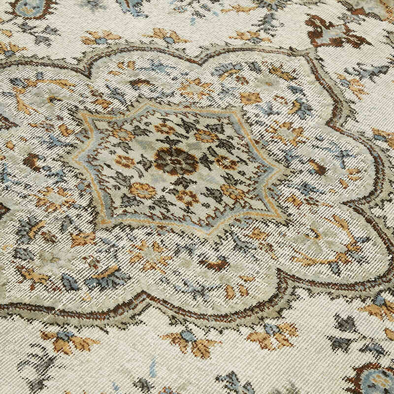 El Oyması Boyalı Halı - 211 cm x 287 cm - K0062505