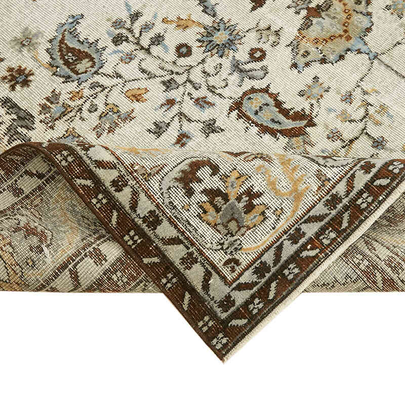 El Oyması Boyalı Halı - 211 cm x 287 cm - K0062505