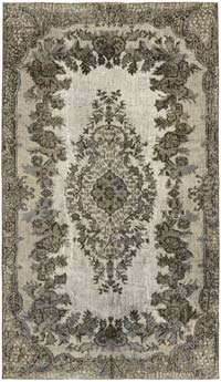 El Oyması Boyalı Halı - 167 cm x 285 cm