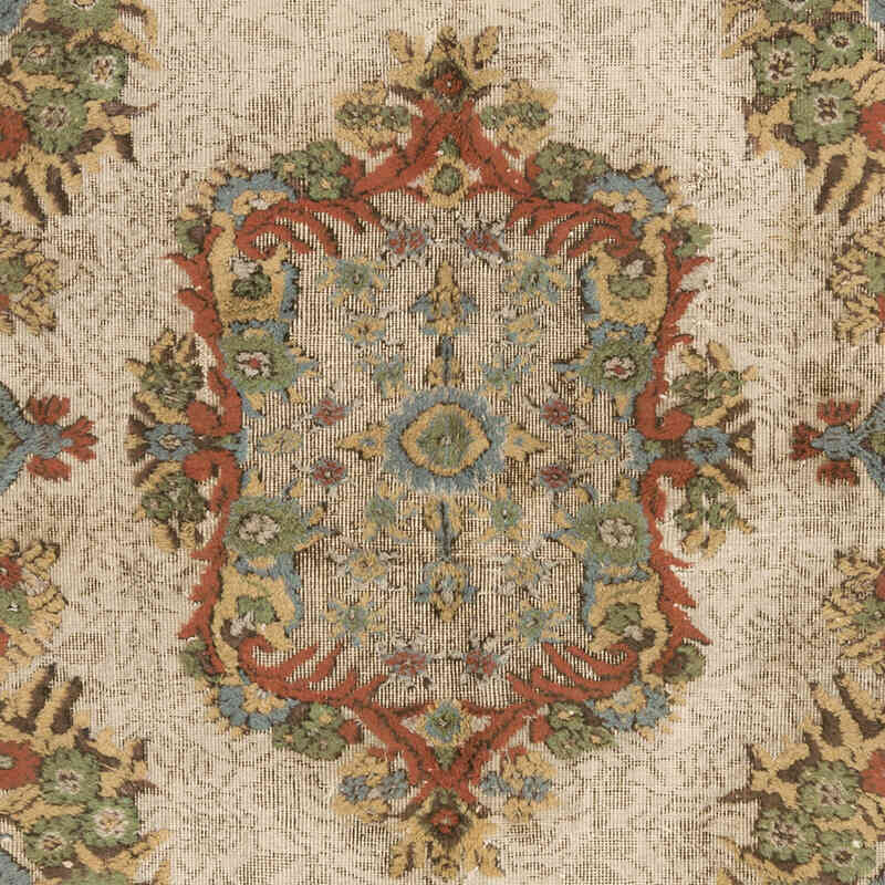 Alfombra Tallada a Mano Sobre Teñida - 180 cm x 292 cm - K0062514