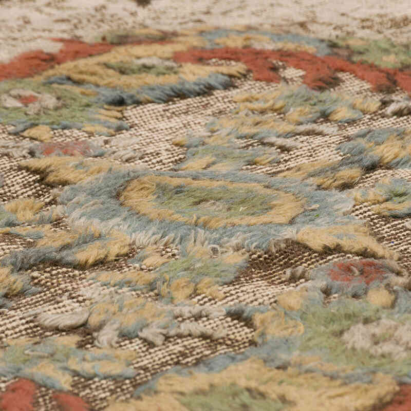 Alfombra Tallada a Mano Sobre Teñida - 180 cm x 292 cm - K0062514