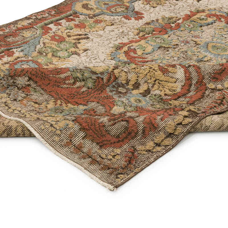 Alfombra Tallada a Mano Sobre Teñida - 180 cm x 292 cm - K0062514