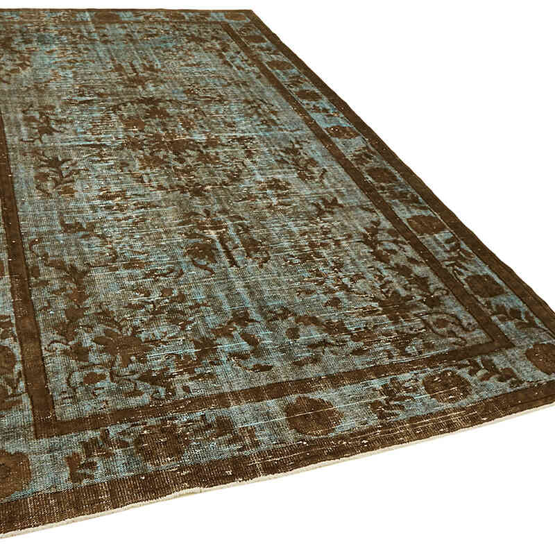 El Oyması Boyalı Halı - 204 cm x 334 cm - K0062522