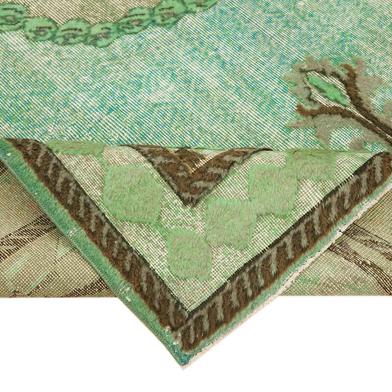 Alfombra Tallada a Mano Sobre Teñida - 205 cm x 313 cm - K0062523
