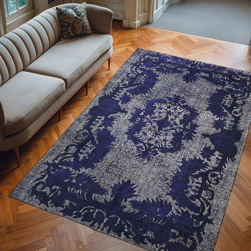 El Oyması Boyalı Halı - 183 cm x 279 cm - K0062534