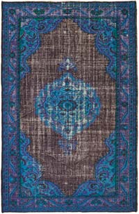 El Oyması Boyalı Halı - 210 cm x 325 cm