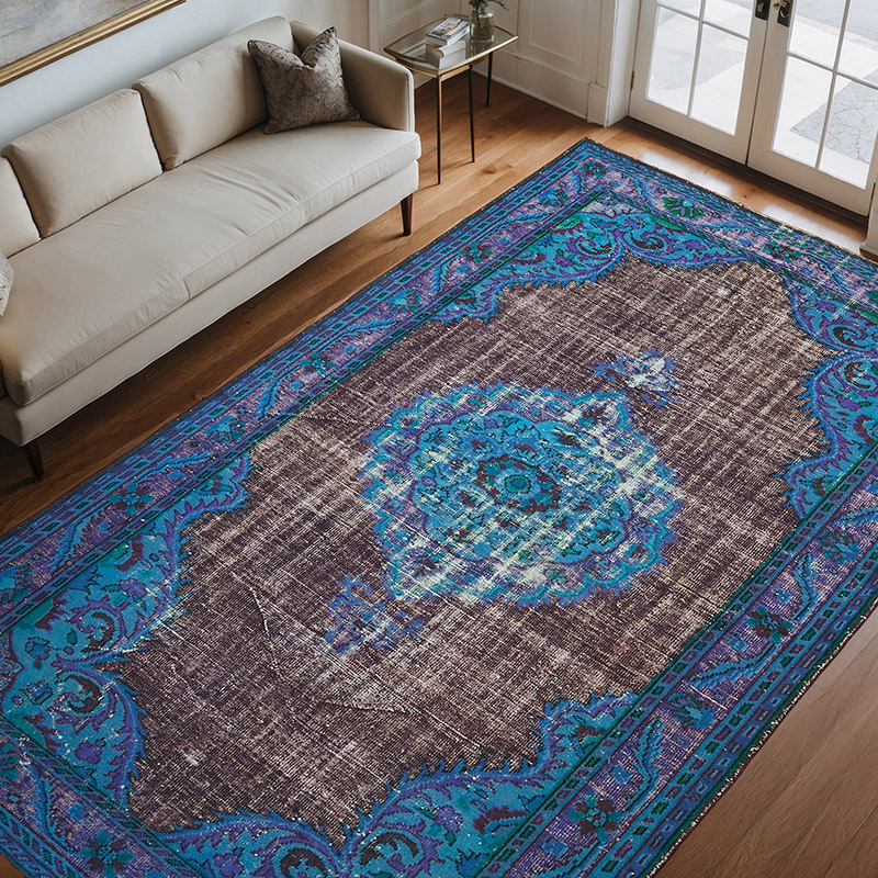 El Oyması Boyalı Halı - 210 cm x 325 cm - K0062537