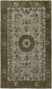 El Oyması Boyalı Halı - 200 cm x 325 cm