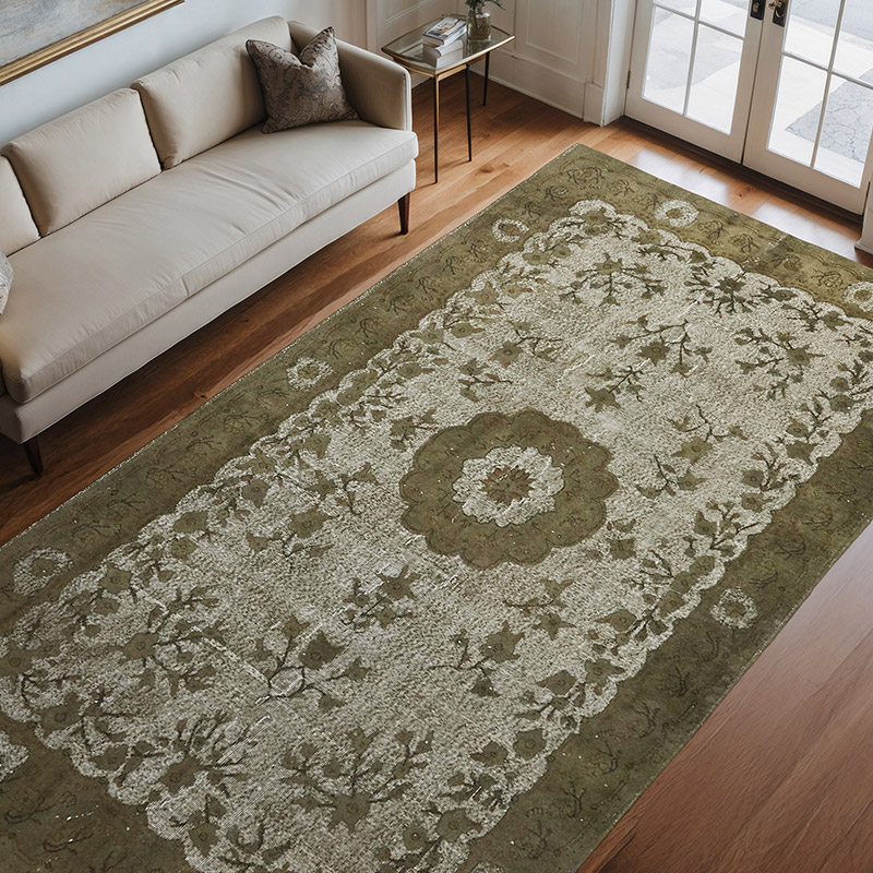 El Oyması Boyalı Halı - 200 cm x 325 cm - K0062538