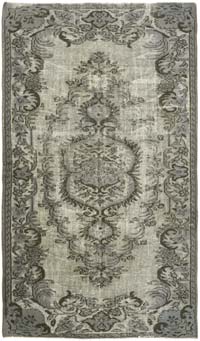 El Oyması Boyalı Halı - 147 cm x 241 cm