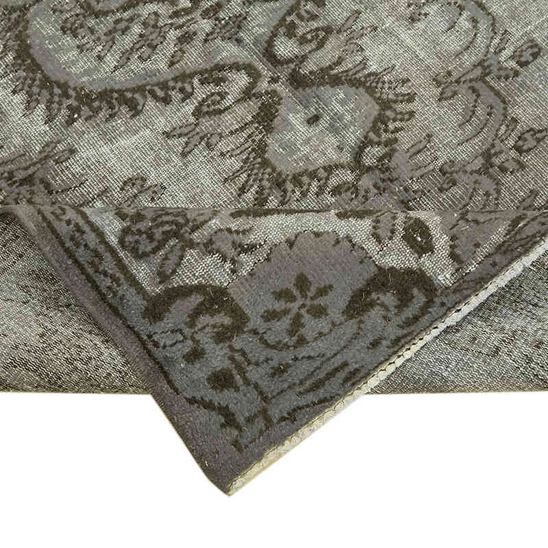 Hand Carved Over-Dyed Rug - 4' 10" x 7' 11" (58" x 95") - K0062539