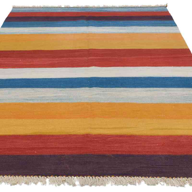 Nueva Alfombra Turca Kilim - 152 cm x 225 cm - K0062540
