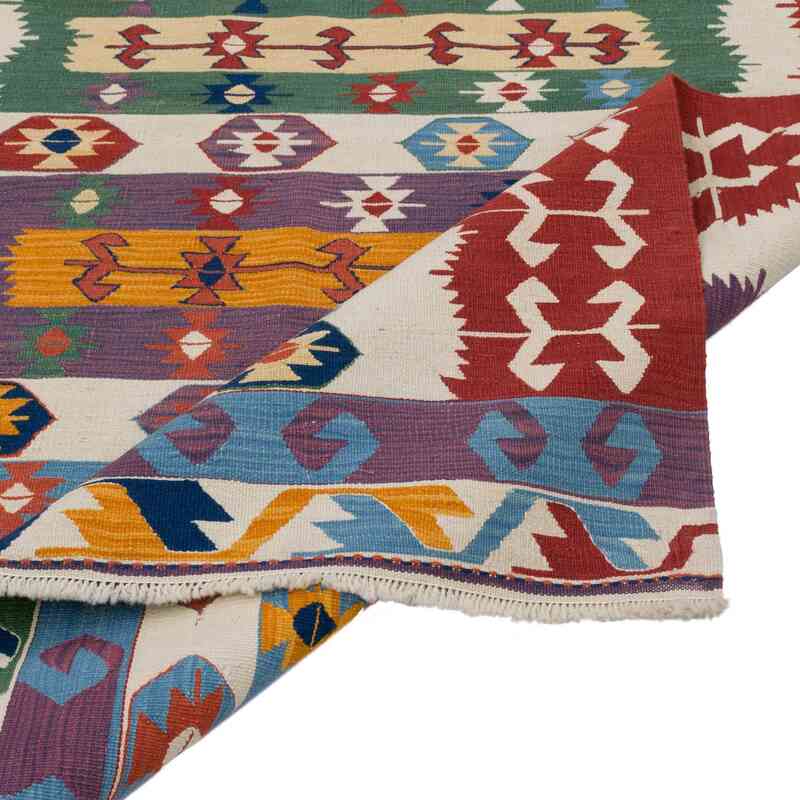 Yeni Kök Boya El Dokuma Kilim - 126 cm x 180 cm - K0062541