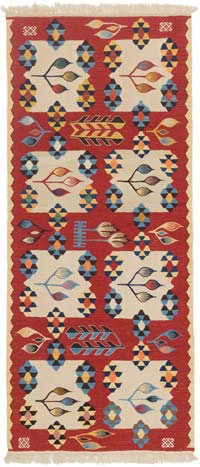 Corredor Nueva Alfombra Turca Kilim - 81 cm x 190 cm