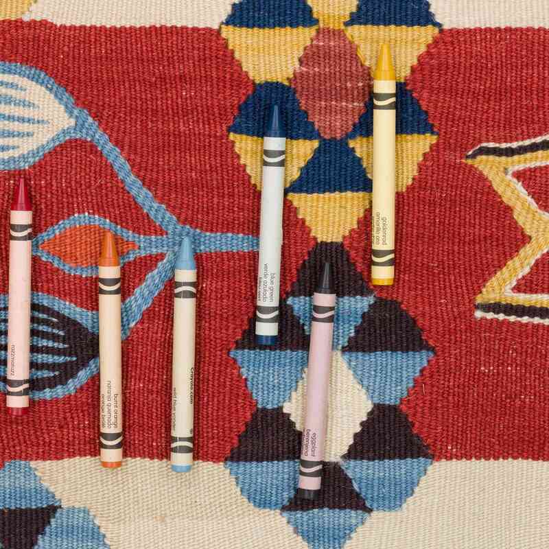 Yeni Kök Boya El Dokuma Yolluk Kilim - 81 cm x 190 cm - K0062551