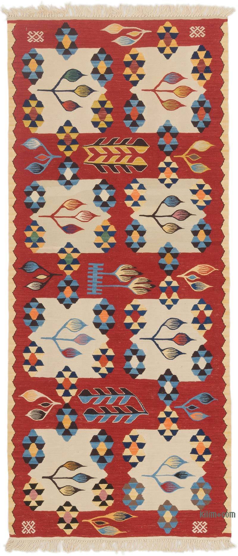 Yeni Kök Boya El Dokuma Yolluk Kilim - 81 cm x 190 cm - K0062551