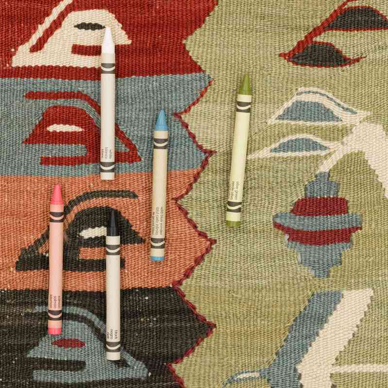 New Handwoven Turkish Kilim Rug - 4' 2" x 6' 4" (50" x 76") - K0062552