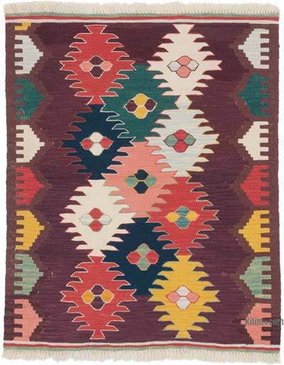 Yeni Kök Boya El Dokuma Kilim - 97 cm x 120 cm