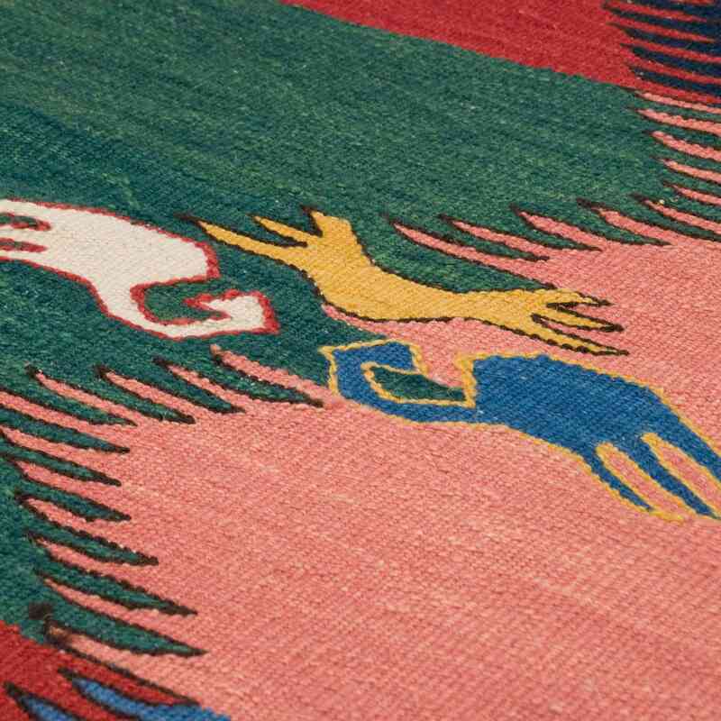 New Handwoven Turkish Kilim Rug - 3'  x 3' 11" (36" x 47") - K0062557