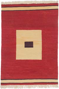 Yeni Kök Boya El Dokuma Kilim - 94 cm x 132 cm