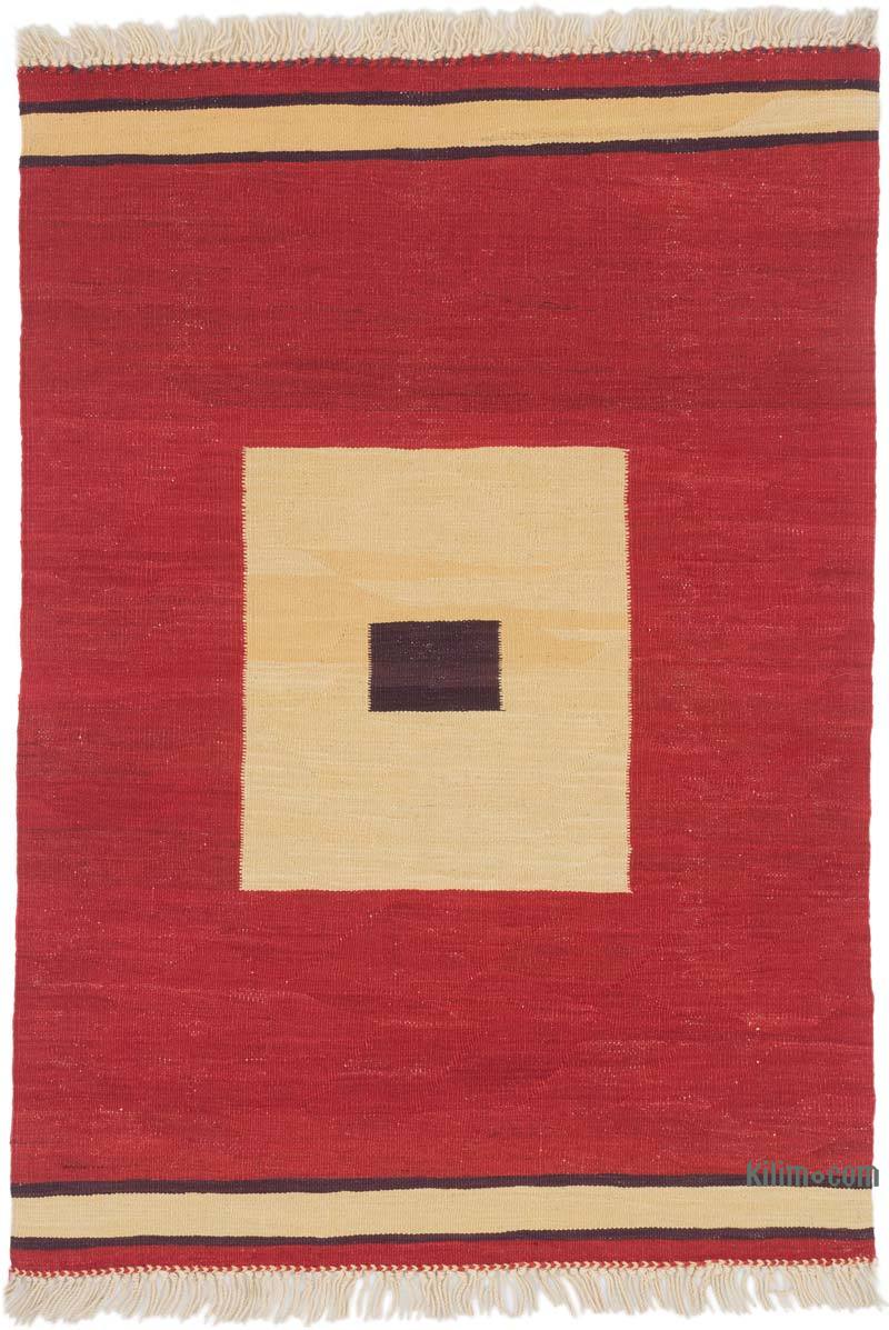 New Handwoven Turkish Kilim Rug - 3' 1" x 4' 4" (37" x 52") - K0062558