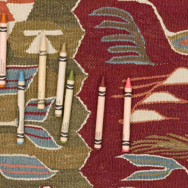 Yeni Kök Boya El Dokuma Kilim - 92 cm x 123 cm - K0062560